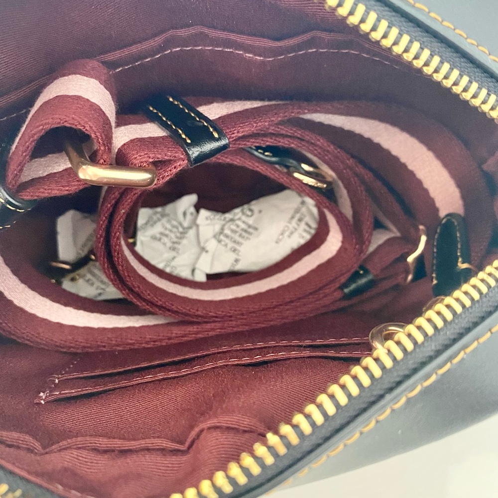 🔥💜NEW💜Coach Jamie camera bag/crossbody bag/shoulder bag/canvas leather - Picture 9 of 10